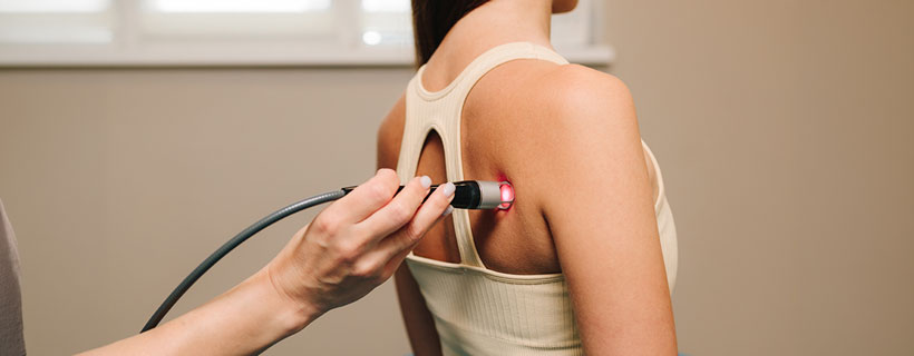 patient receiving Cold Laser Therapy in Monroeville